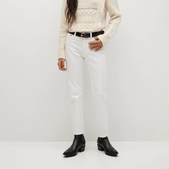 MANGO Straight Fit Jeans - Picture 2 of 4